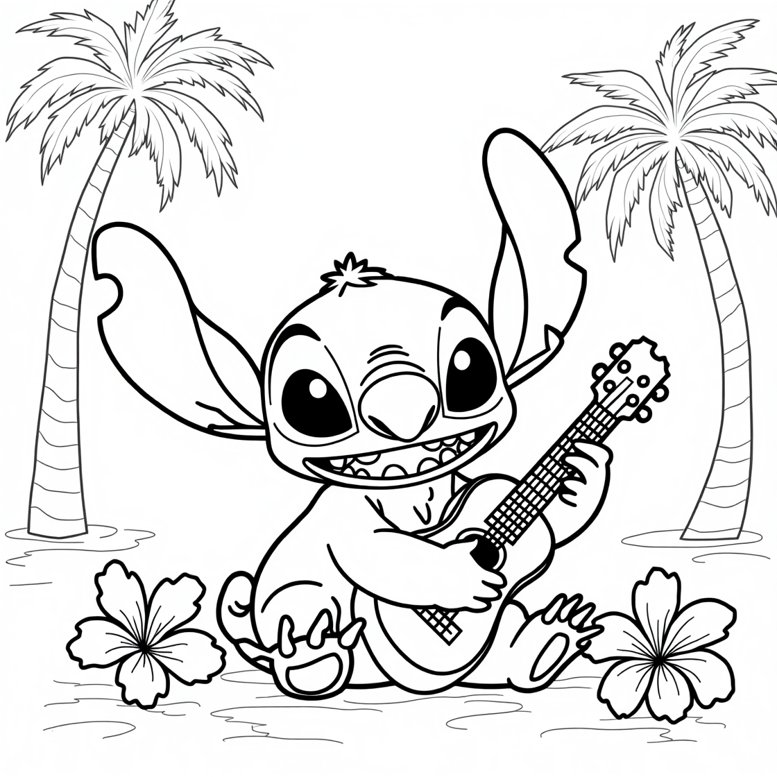 stitch coloring pages