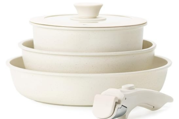 best KIKCOIN 5-Piece Nonstick Cookware Set Review – Space-Saving, Safe, and Smart Cooking for Every Kitchen