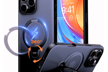 TORRAS iPhone 16 Pro Max Case with 360° Magnetic Kickstand – Ultimate Protection & MagSafe Power