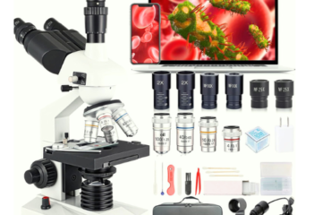 Compound Trinocular scanning electron Microscope Review: 40X–5000X Magnification for Advanced Research & Education